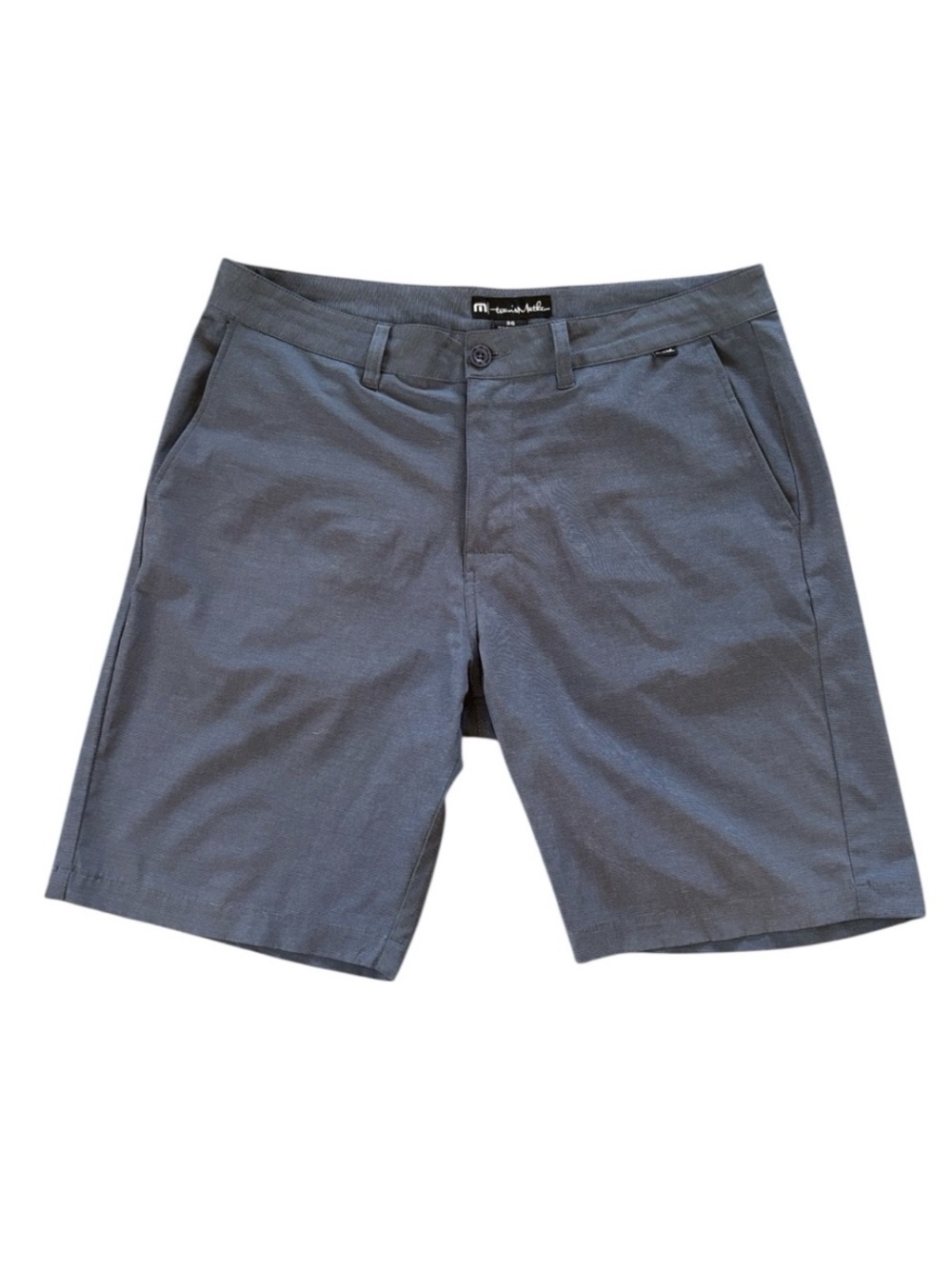 Travis Mathew Flat Front Blue Golf‎ Shorts Size 36